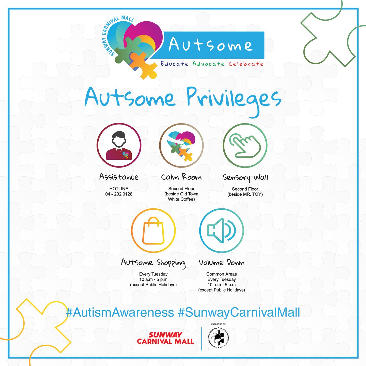 Autsome - Autism Friendly Shopping Day