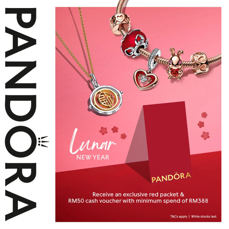 Poster Pandora Charms Promotion Jewelry Box Pandora Jewelry Promo